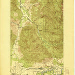 United States Geological Survey Wickersham, WA (1921, 62500-Scale) digital map