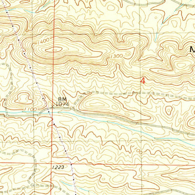 United States Geological Survey Wickes, AR (1985, 24000-Scale) digital map