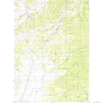 United States Geological Survey Wickes, MT (1985, 24000-Scale) digital map