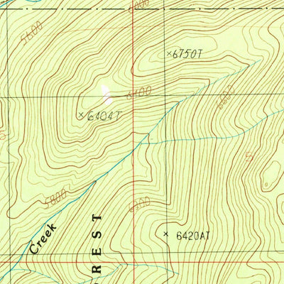 United States Geological Survey Wickes, MT (1985, 24000-Scale) digital map