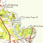 United States Geological Survey Wickford, RI (1942, 24000-Scale) digital map