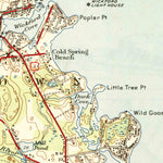United States Geological Survey Wickford, RI (1944, 31680-Scale) digital map