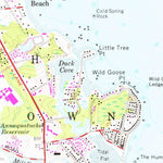 United States Geological Survey Wickford, RI (1957, 24000-Scale) digital map