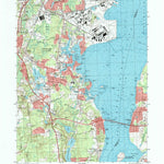 United States Geological Survey Wickford, RI (1995, 24000-Scale) digital map