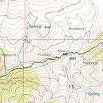 United States Geological Survey Wickiup Creek, MT (1996, 24000-Scale) digital map