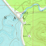 United States Geological Survey Wickiup Dam, OR (1963, 24000-Scale) digital map