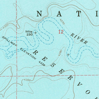 United States Geological Survey Wickiup Dam, OR (1963, 24000-Scale) digital map