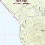 United States Geological Survey Wickiup Dam, OR (2020, 24000-Scale) digital map