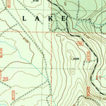 United States Geological Survey Wickiup Spring, OR (2004, 24000-Scale) digital map