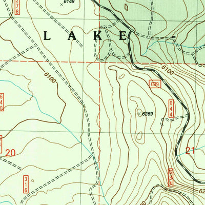 United States Geological Survey Wickiup Spring, OR (2004, 24000-Scale) digital map