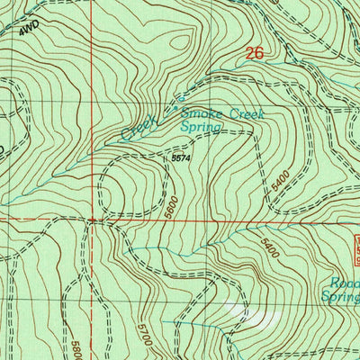 United States Geological Survey Wickiup Spring, OR (2004, 24000-Scale) digital map