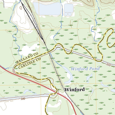 United States Geological Survey Wickliffe, KY (2022, 24000-Scale) digital map