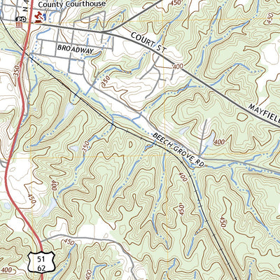 United States Geological Survey Wickliffe, KY (2022, 24000-Scale) digital map