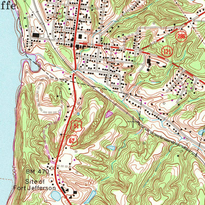 United States Geological Survey Wickliffe, KY-MO (1970, 24000-Scale) digital map