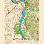 United States Geological Survey Wickliffe, KY-MO-IL (1972, 62500-Scale) digital map