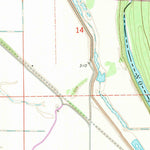 United States Geological Survey Wickliffe SW, MO-KY (1969, 24000-Scale) digital map