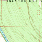 United States Geological Survey Wickliffe SW, MO-KY (1969, 24000-Scale) digital map