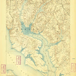 United States Geological Survey Wicomico, MD-VA (1894, 62500-Scale) digital map