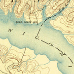 United States Geological Survey Wicomico, MD-VA (1894, 62500-Scale) digital map