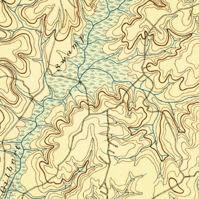 United States Geological Survey Wicomico, MD-VA (1894, 62500-Scale) digital map