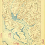 United States Geological Survey Wicomico, MD-VA (1902, 62500-Scale) digital map