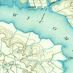 United States Geological Survey Wicomico, MD-VA (1911, 62500-Scale) digital map