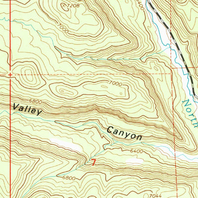 United States Geological Survey Wide Hollow Reservoir, UT (2002, 24000-Scale) digital map