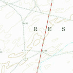 United States Geological Survey Wide Ruins SW, AZ (1971, 24000-Scale) digital map