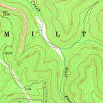 United States Geological Survey Widen, WV (1967, 24000-Scale) digital map