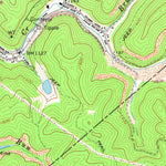 United States Geological Survey Widen, WV (1967, 24000-Scale) digital map