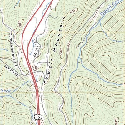 United States Geological Survey Widen, WV (2023, 24000-Scale) digital map