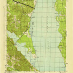 United States Geological Survey Widewater, VA-MD (1944, 31680-Scale) digital map