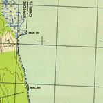 United States Geological Survey Widewater, VA-MD (1944, 31680-Scale) digital map