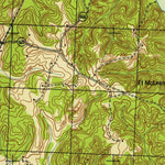 United States Geological Survey Widewater, VA-MD (1944, 31680-Scale) digital map