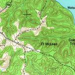 United States Geological Survey Widewater, VA-MD (1946, 24000-Scale) digital map
