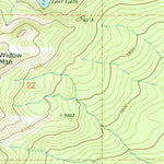 United States Geological Survey Widow Mountain, ID (1969, 24000-Scale) digital map