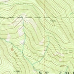 United States Geological Survey Widow Mountain, ID (1969, 24000-Scale) digital map