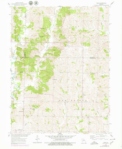 United States Geological Survey Wien, MO (1953, 24000-Scale) digital map
