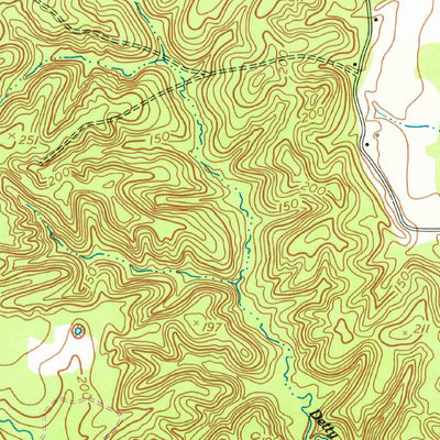 United States Geological Survey Wiergate SE, TX-LA (1954, 24000-Scale) digital map