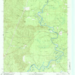 United States Geological Survey Wiergate SE, TX-LA (1985, 24000-Scale) digital map
