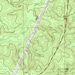 United States Geological Survey Wiergate SE, TX-LA (1985, 24000-Scale) digital map