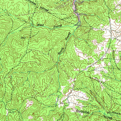 United States Geological Survey Wiergate, TX-LA (1954, 62500-Scale) digital map