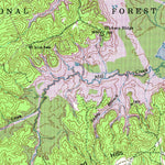 United States Geological Survey Wiergate, TX-LA (1954, 62500-Scale) digital map