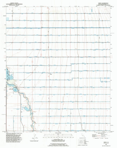 United States Geological Survey Wiest, CA (1992, 24000-Scale) digital map