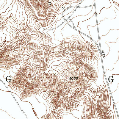 United States Geological Survey Wig Mountain, UT (1955, 24000-Scale) digital map