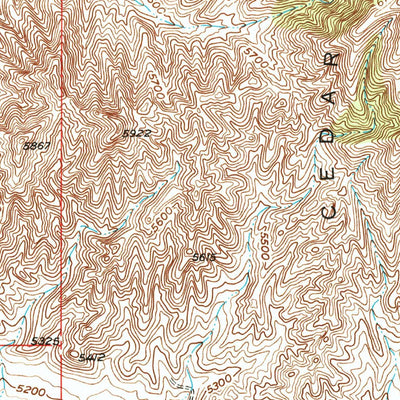 United States Geological Survey Wig Mountain, UT (1955, 24000-Scale) digital map