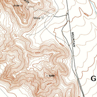 United States Geological Survey Wig Mountain, UT (1993, 24000-Scale) digital map
