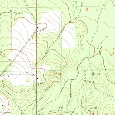 United States Geological Survey Wiggins, MS (1983, 24000-Scale) digital map