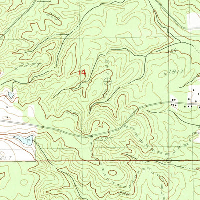 United States Geological Survey Wiggins, MS (1983, 24000-Scale) digital map