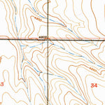 United States Geological Survey Wiggins SW, CO (1950, 24000-Scale) digital map